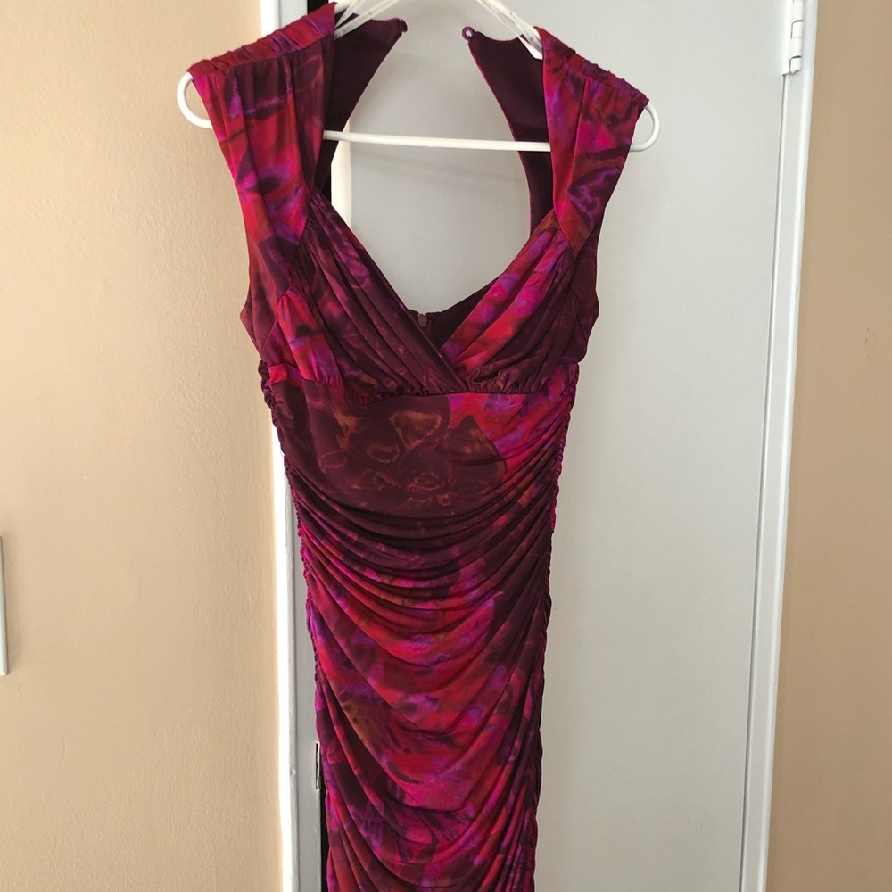 **NOT FOR SALE**Open Back Body Hugging Boston Proper Mini Dress